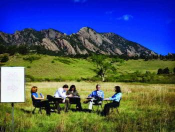 La idea de negocio o el capital de trabajo para el éxito