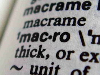 Diccionario de economía M – S