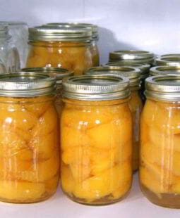 Mercado del durazno industrializado en Mendoza Argentina