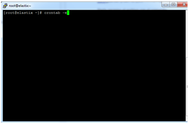 Muestra el código del crontab que se debe de colocar en la consola.