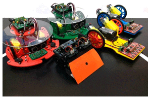 Robots del Instituto Michoacano de Robótica