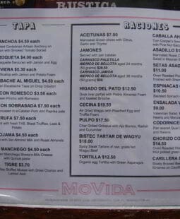 Proceso de elaboración del menú en un servicio de alimentación