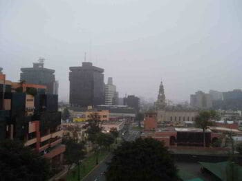 Contaminación del aire en Lima Metropolitana Perú
