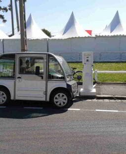 Uso de autos eléctricos y electrolineras en Ecuador