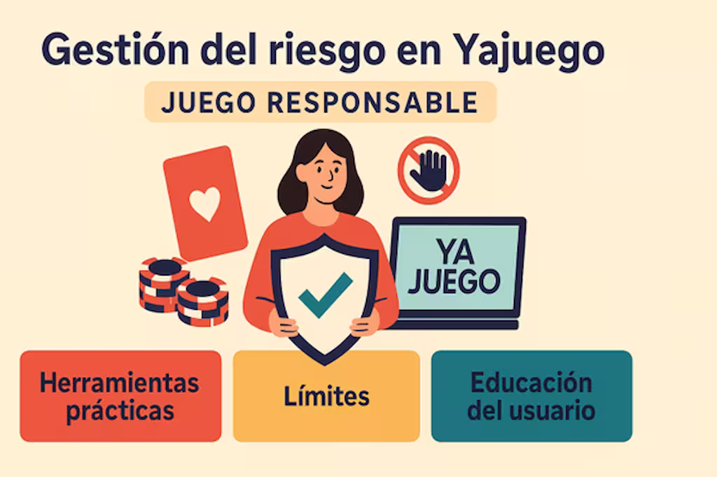 Ilustración sobre juego responsable en Yajuego