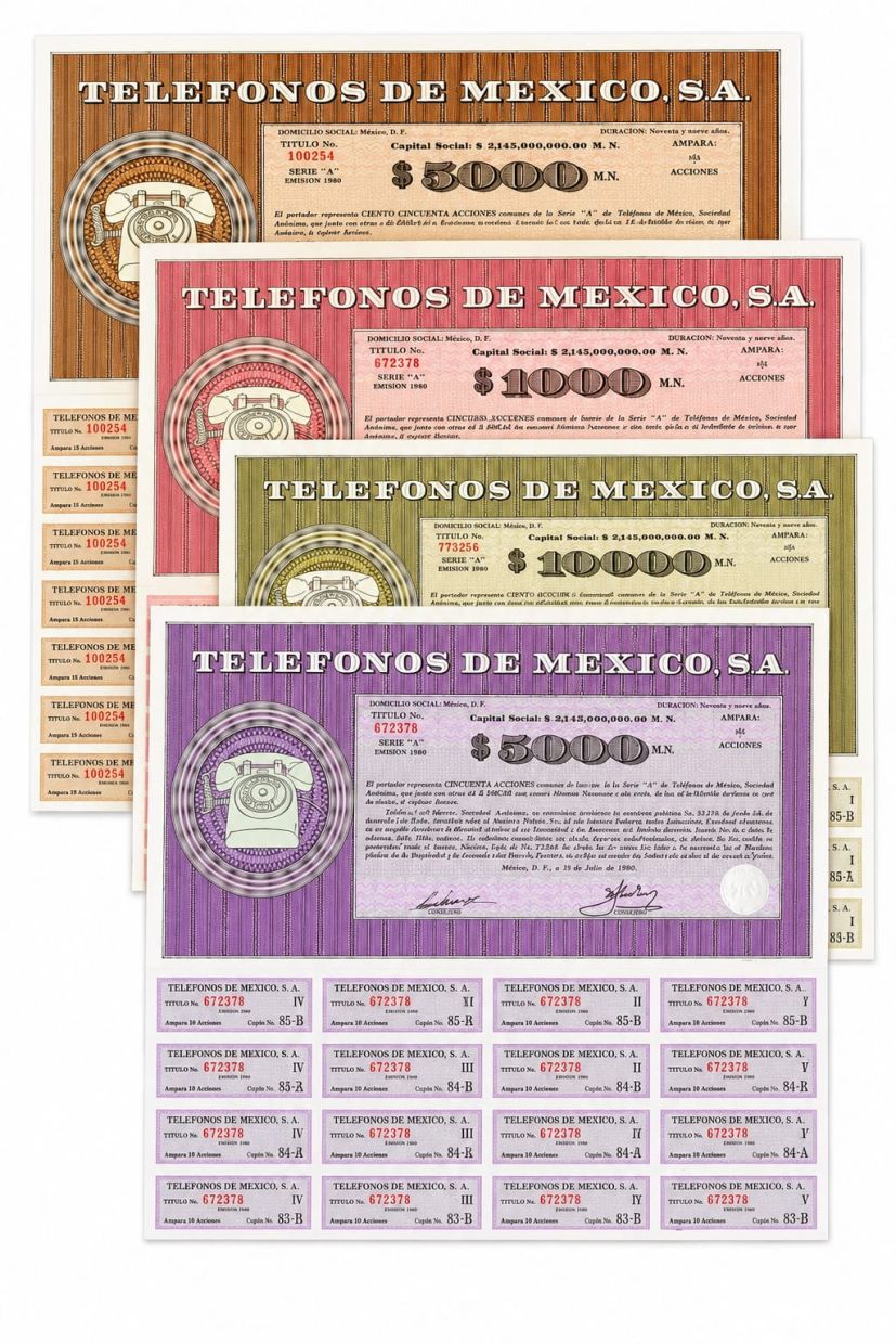 ¿Tienes acciones de Telmex físicas? Descubre su valor actual y cómo venderlas de forma segura